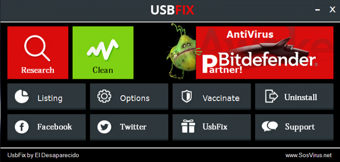 Cách diệt virus Shortcut trong máy tính hoặc USB bằng usbfix-clean